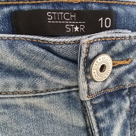 Stitch St⭐r Jeans 70 Stitch Star Cropped Stretch Jeans Poshmark